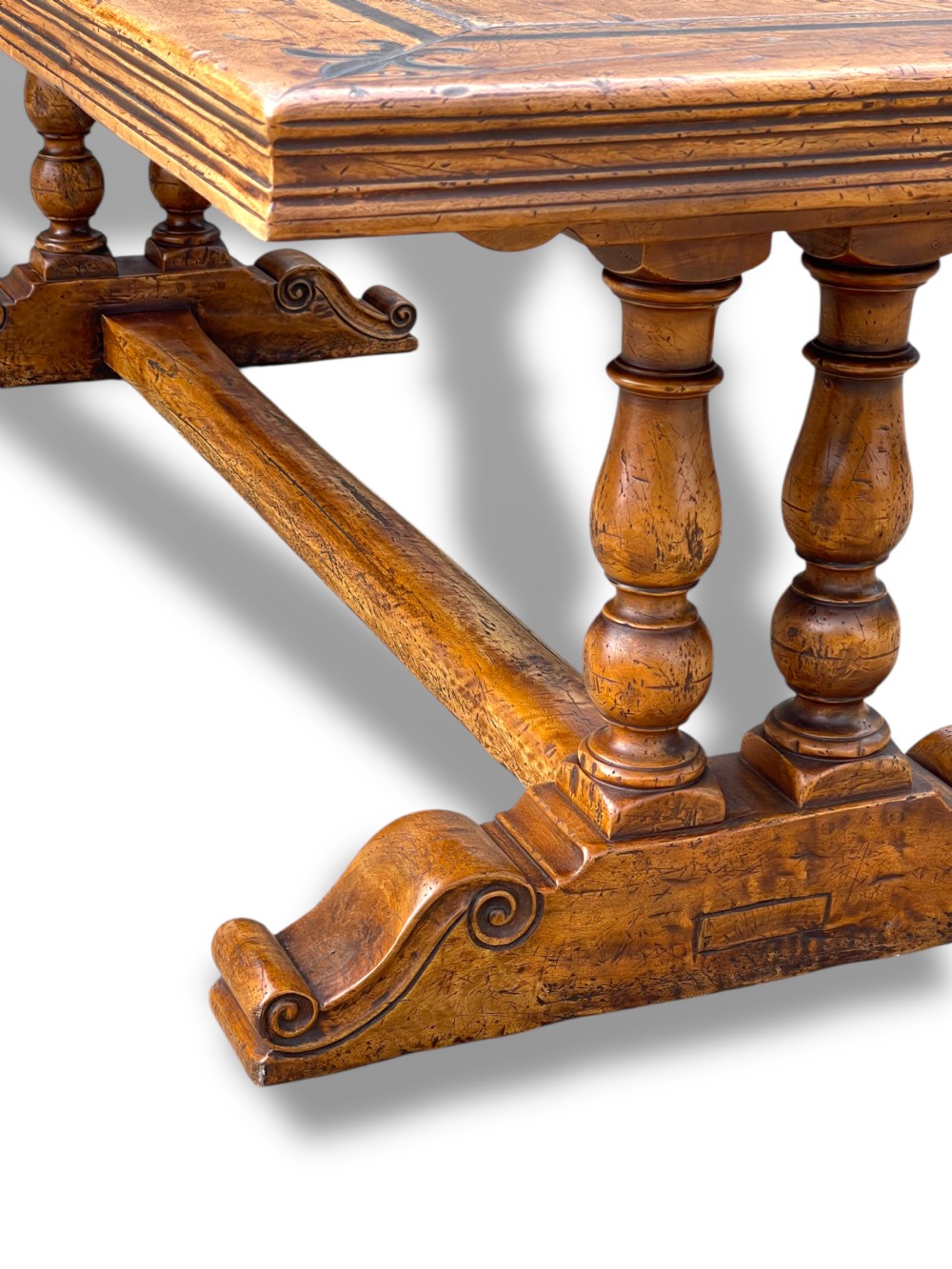18th Century Style Walnut Refectory Table View II