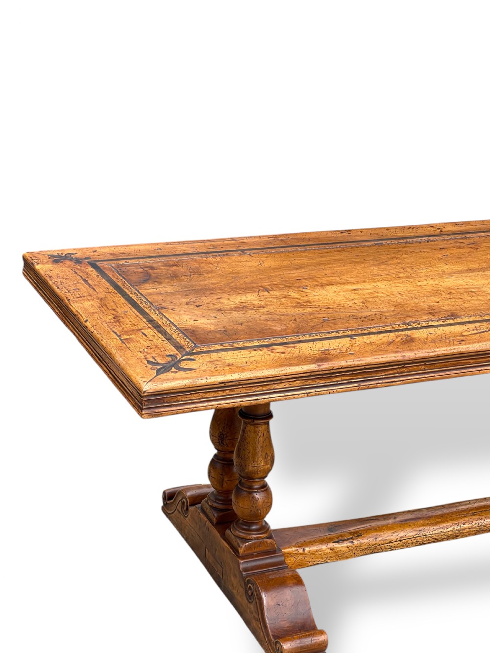 18th Century Style Walnut Refectory Table View VI