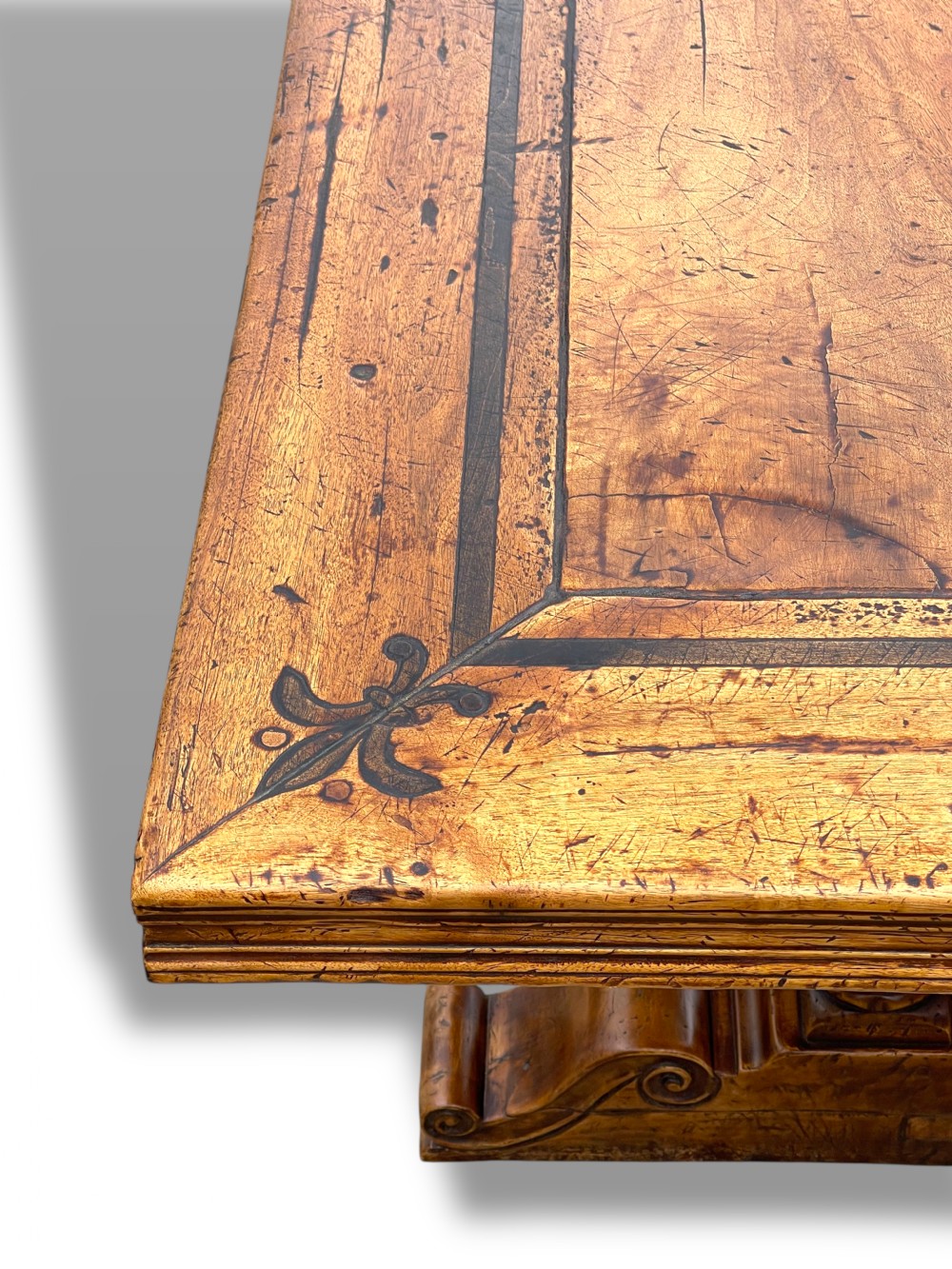 18th Century Style Walnut Refectory Table View VIII