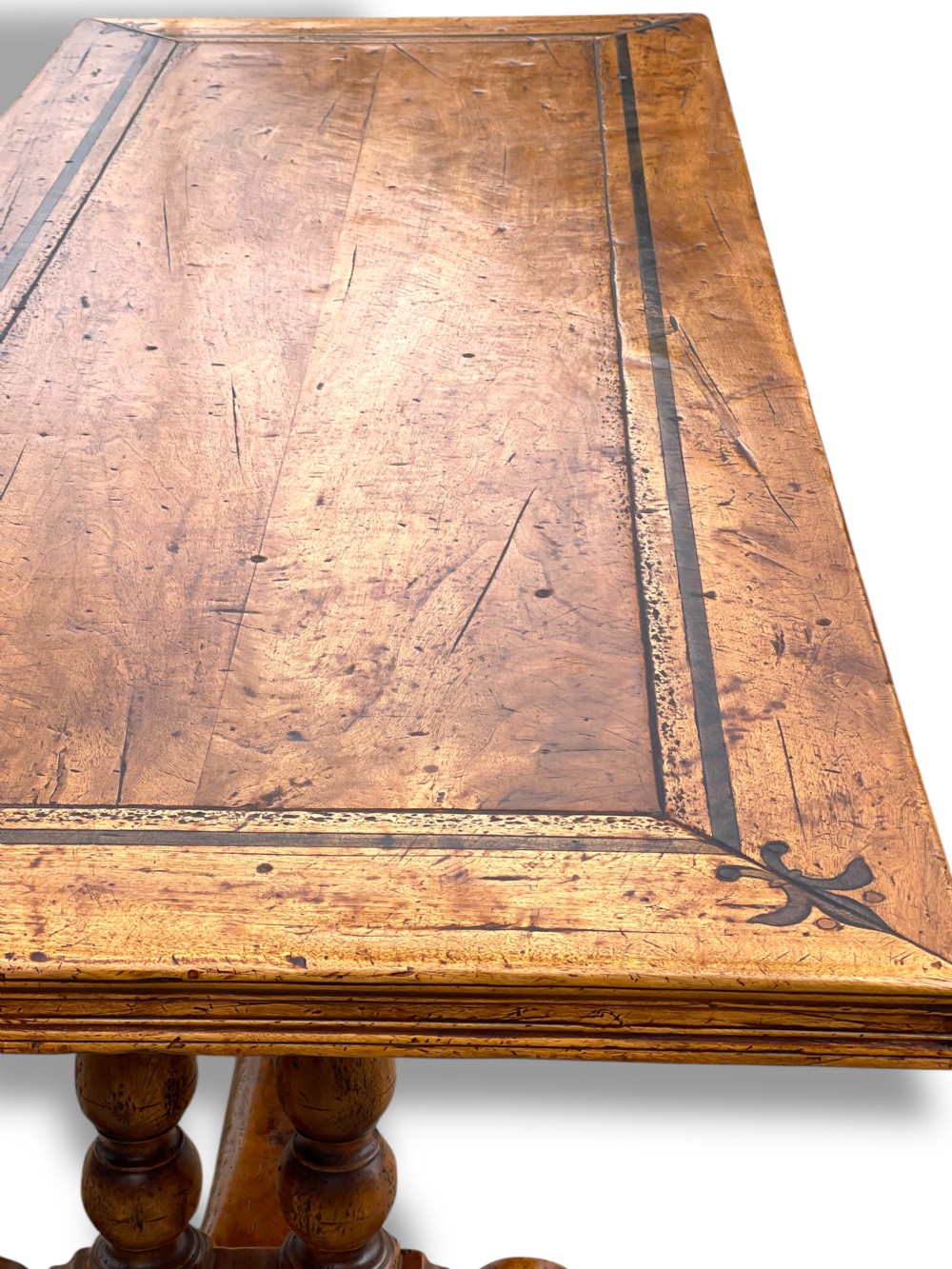 18th Century Style Walnut Refectory Table View IX