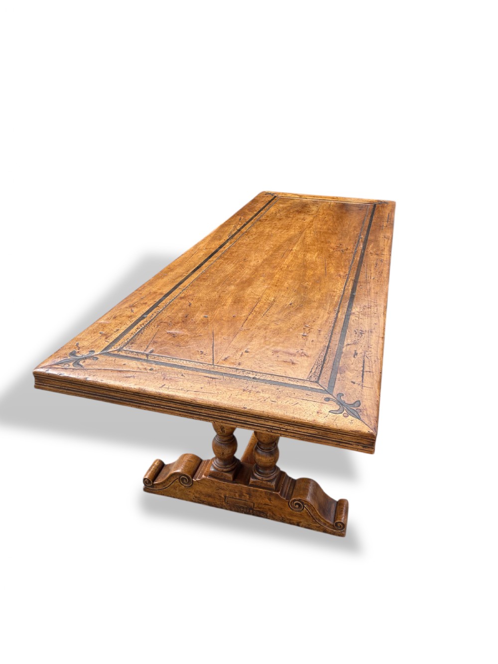 18th Century Style Walnut Refectory Table View XI