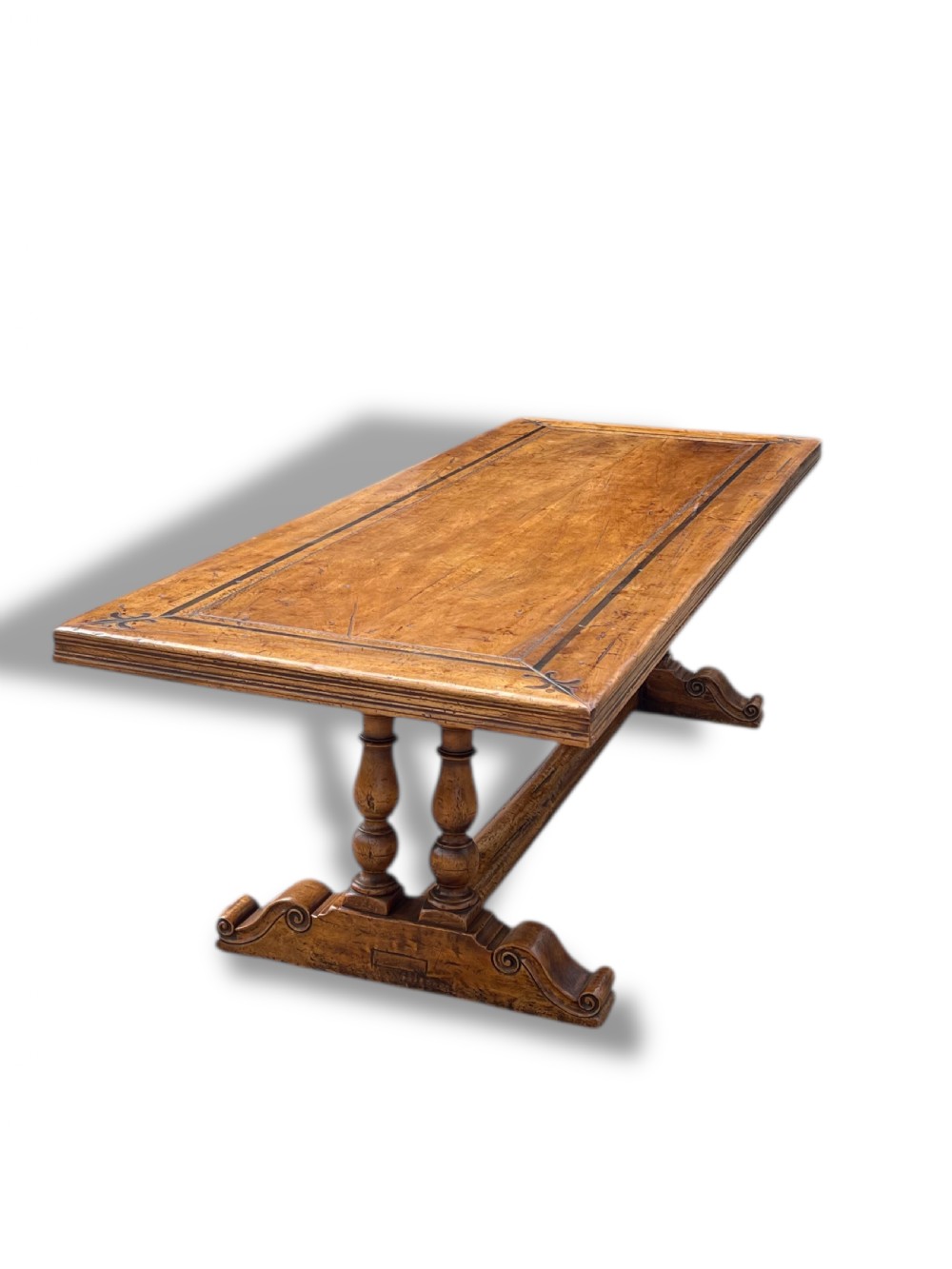 18th Century Style Walnut Refectory Table View XIII