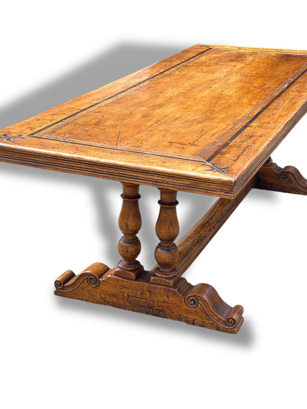 18th Century Style Walnut Refectory Table View XIV