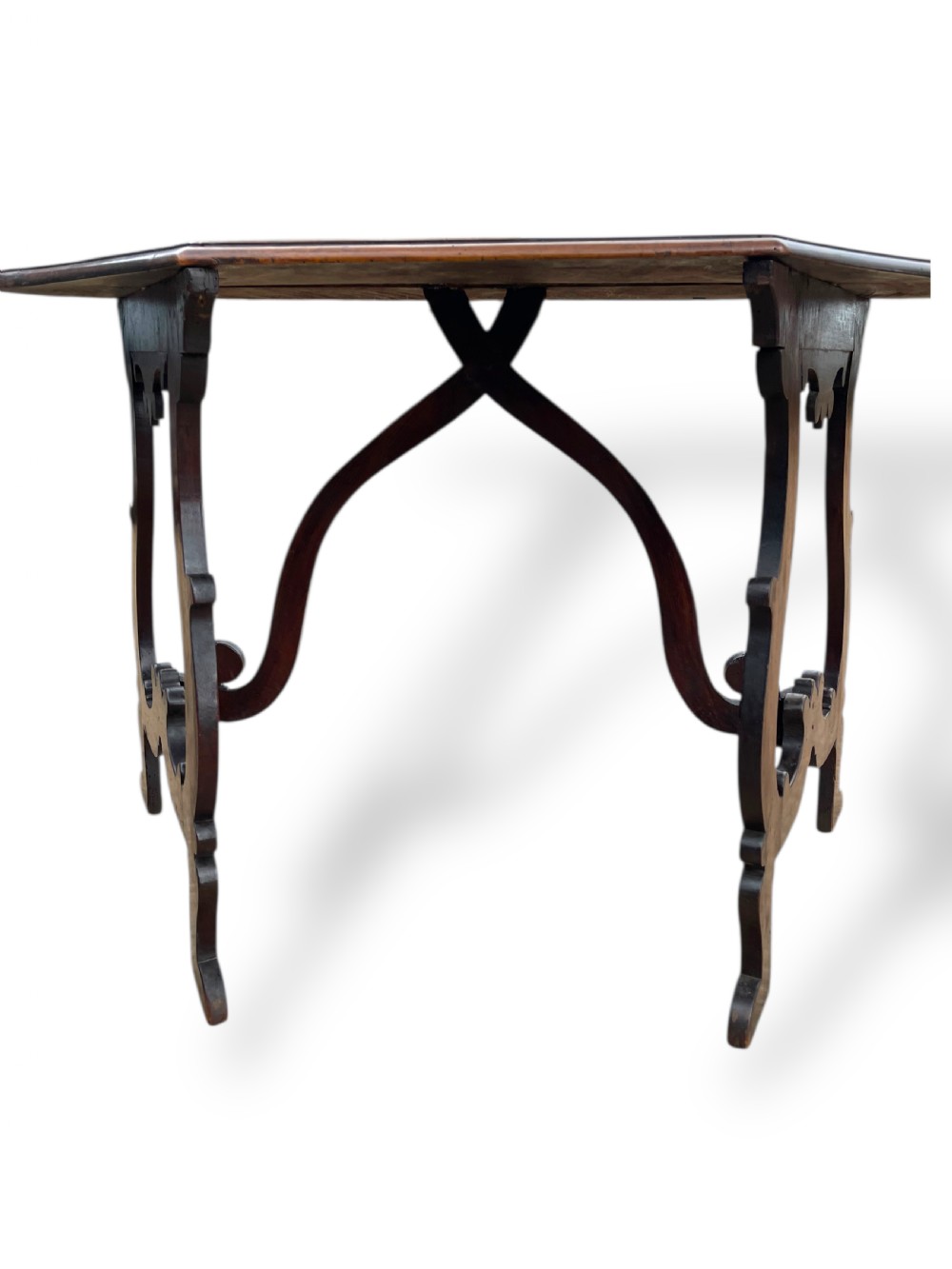 Pair of 18th Century Italian Walnut Console Tables View II