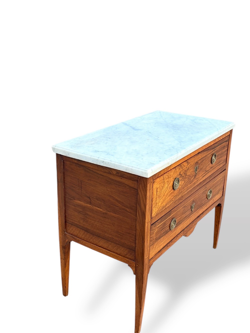 French 18th Century Marble top Commode View II