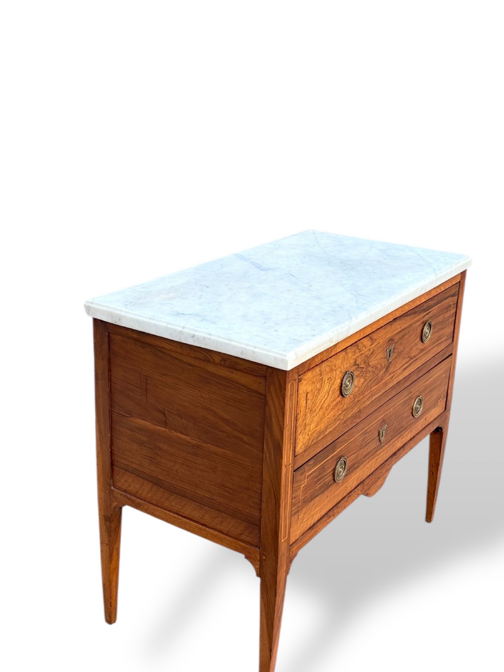 French 18th Century Marble top Commode View VII