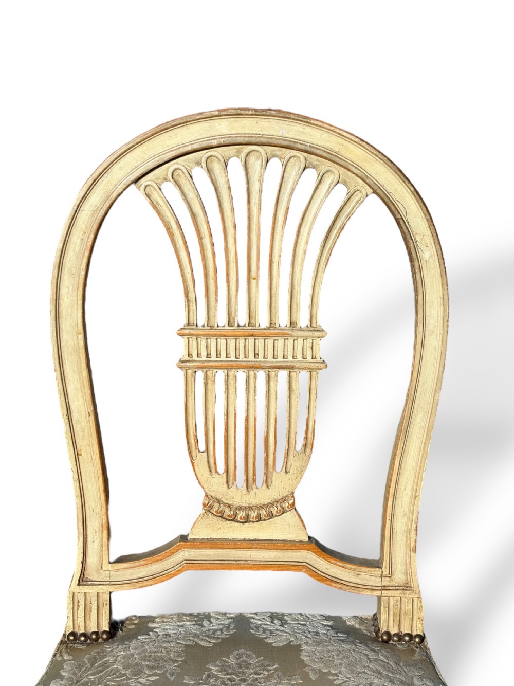 Pair of French Painted Side Chairs View IX