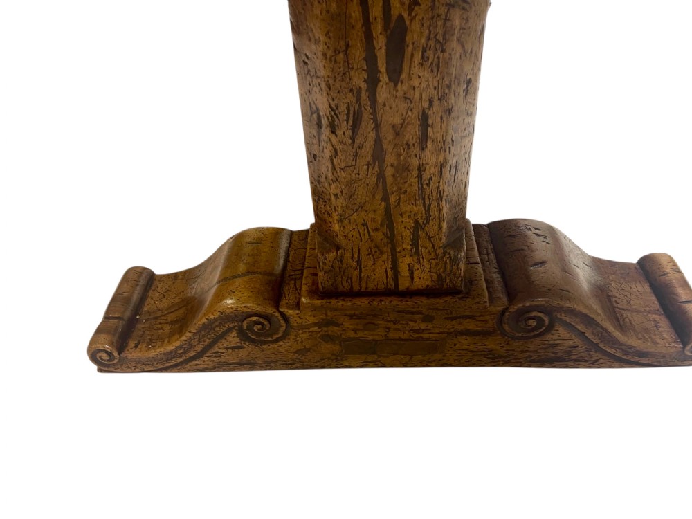 Walnut Refectory table  View III