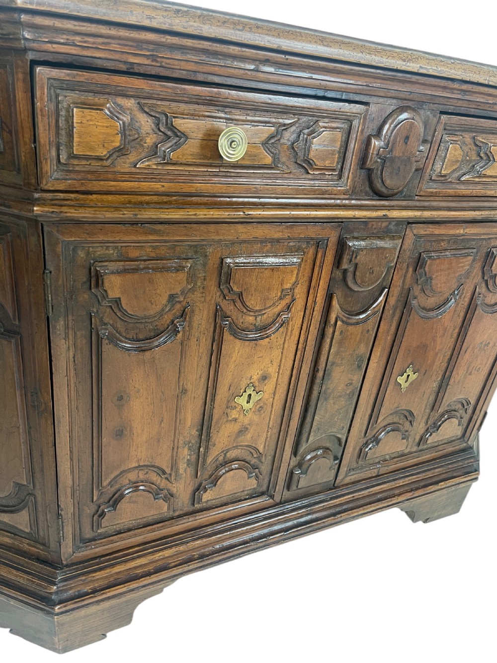 18 th century walnut Cupboard  View II