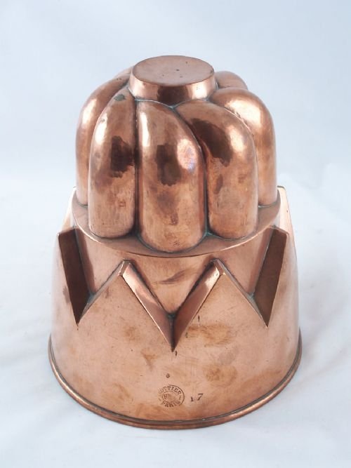 19th C Copper Jelly Mould
