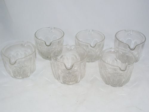 Set of 6 19th C Rinsers