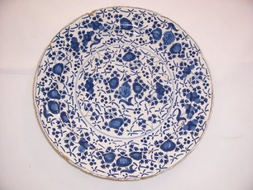 18th C Delft Charger