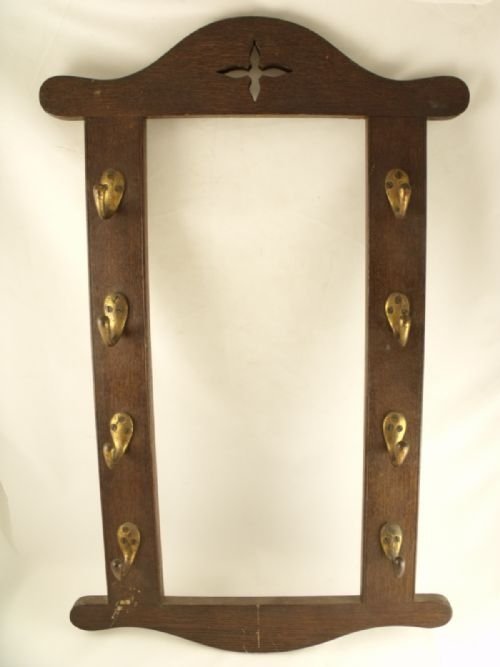19th Century Oak Crop / Whip Rack