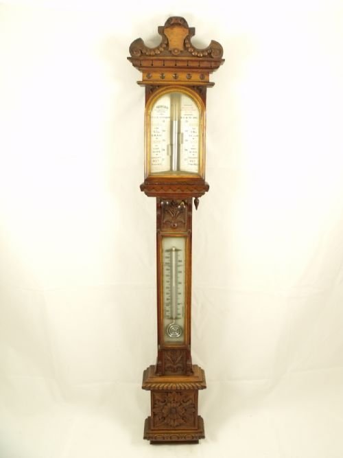 Large 19th Century Stick Barometer