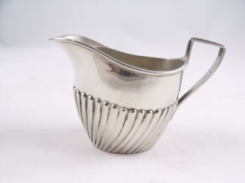Late 19th C Silver Cream Jug
