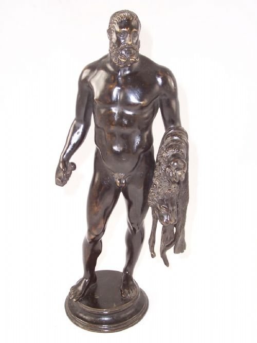 18th C Bronze Figure