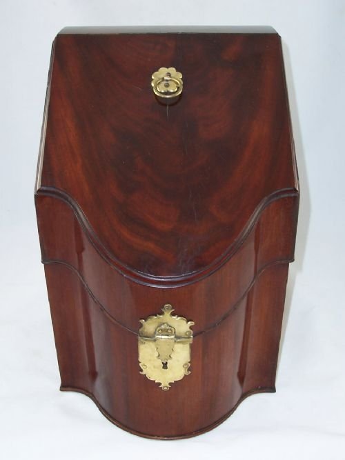 George III Mahogany Knife Box