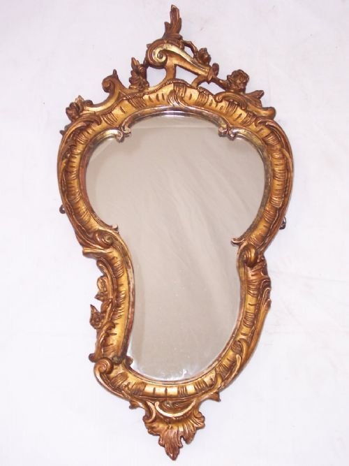 Late 18th C Gilt Mirror