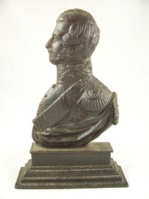 19th C Cast Iron Figure - Prince Albert