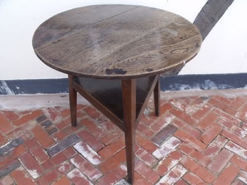 George III Oak Cricket Table