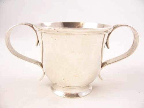 18th C Silver Loving Cup