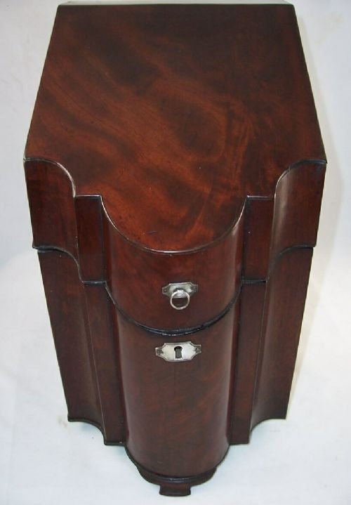 George III Mahogany Knife Box