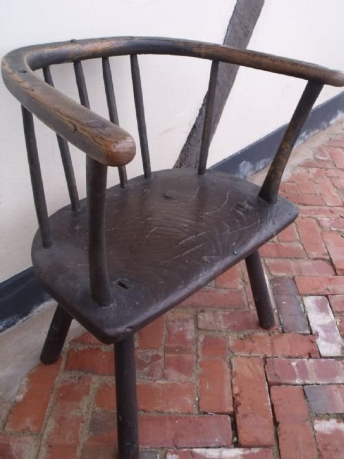 18th Century Stick Back Chair