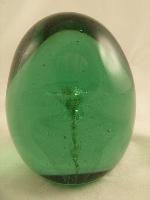 19th C Glass Dump Weight