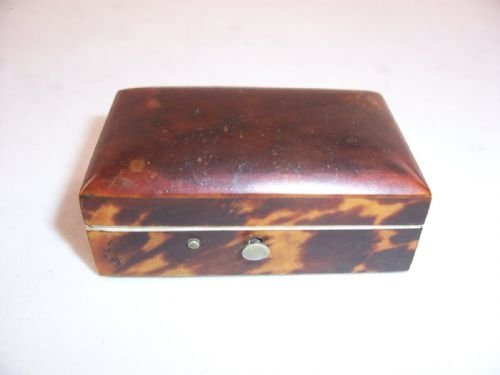 19th C Tortoiseshell Snuff Box