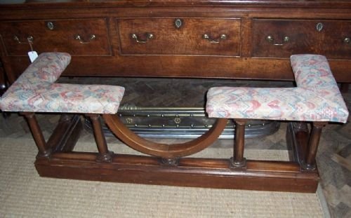 19th C Mahogany Club Fender