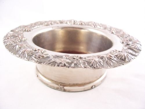 Silver Plated Bottle Coaster