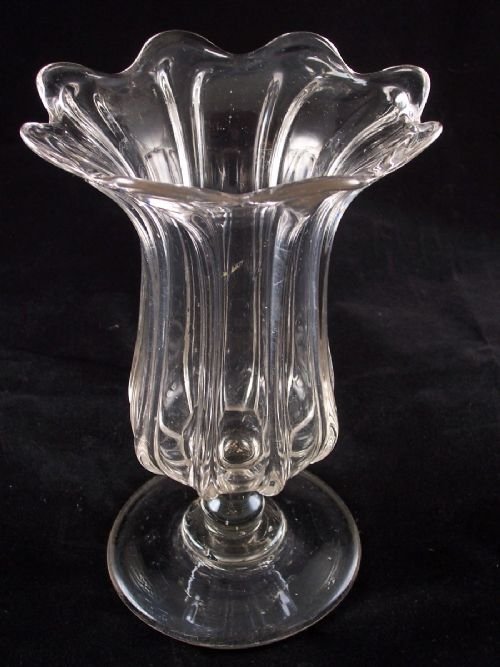 19th C Celery Vase