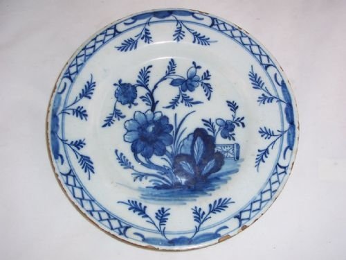 18th C Delft Plate