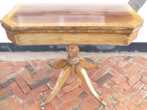18th C Card Table