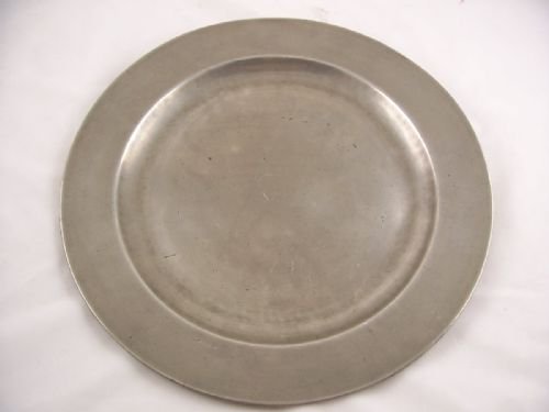 18th C Pewter Charger