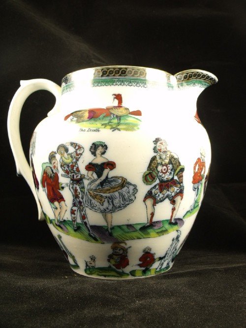 19th C Staffordshire Jug