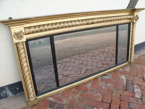 William IV Gilt Overmantle