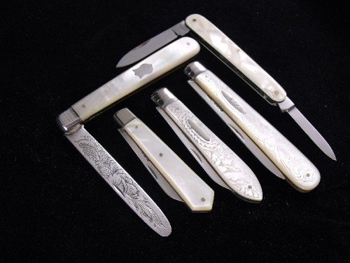 Silver Fruit Knives