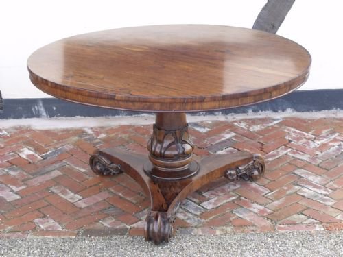 Early 19th Century Rosewood Centre Table