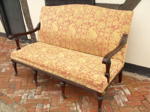 19th C Mahogany Sofa