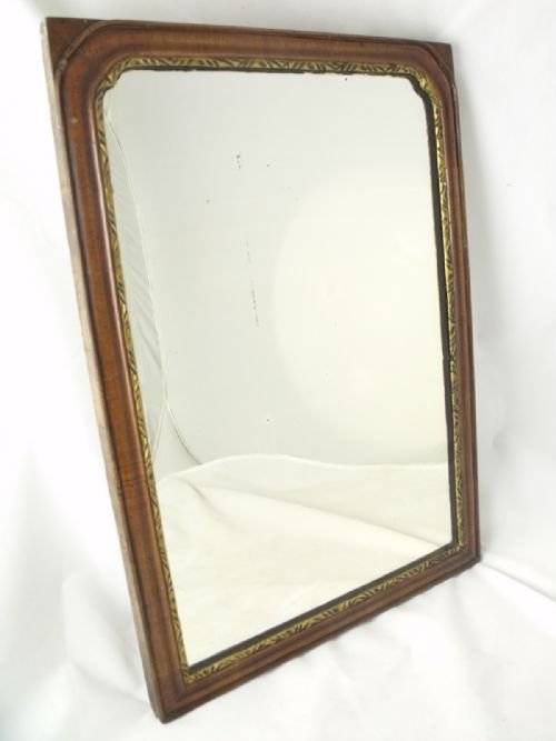 Georgian Walnut Mirror