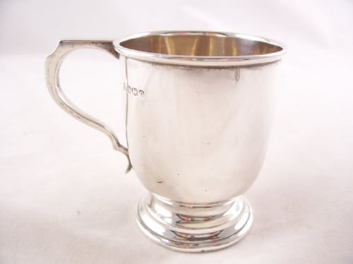 Silver Christening Cup