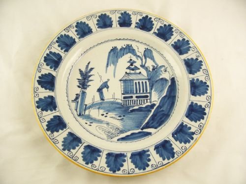 Late 18th C Delft Charger