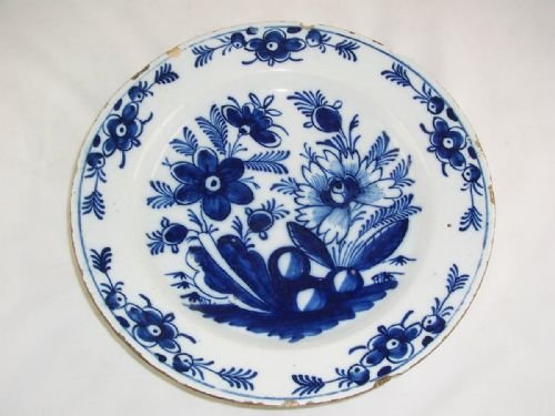 18th C Delft Charger