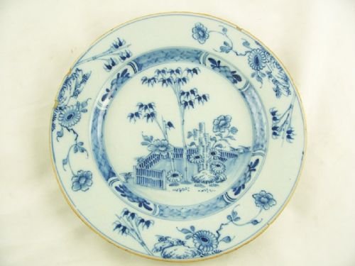 18th C English Delft Plate