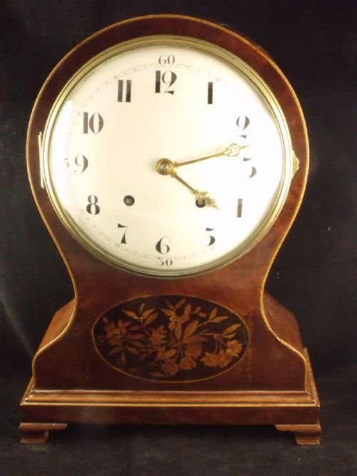 Large 19th C Balloon Clock