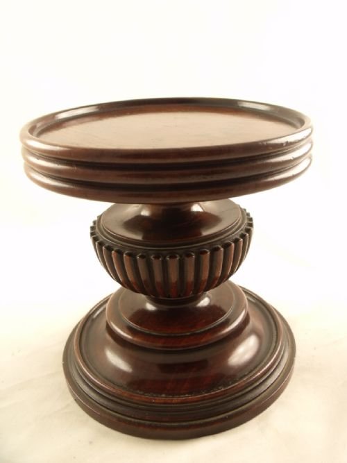 Early 19th C Mahogany Candle Stand