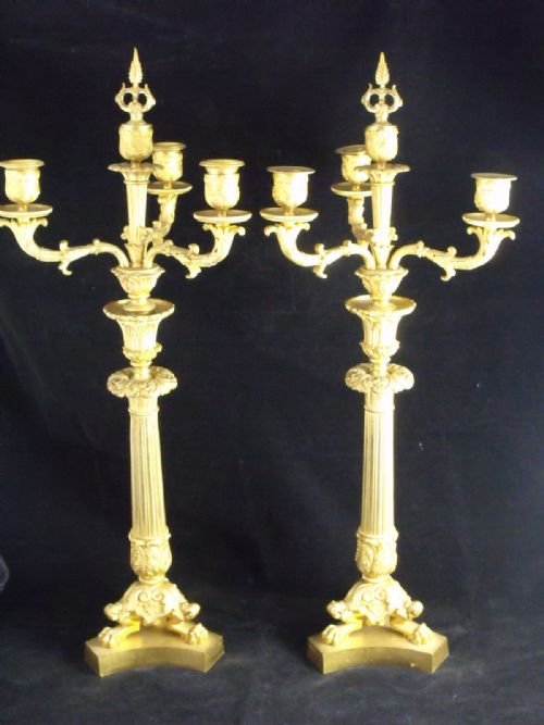 19th C Candleabra