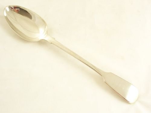 19th C Silver Basting Spoon - London