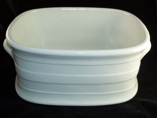 19th C Ironstone Footbath